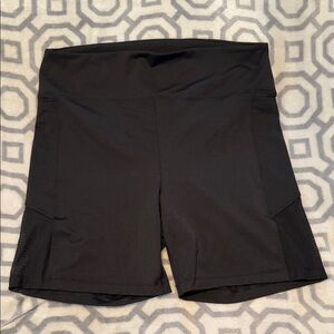 Victoria Secret Pink - Black Shorts w side pockets